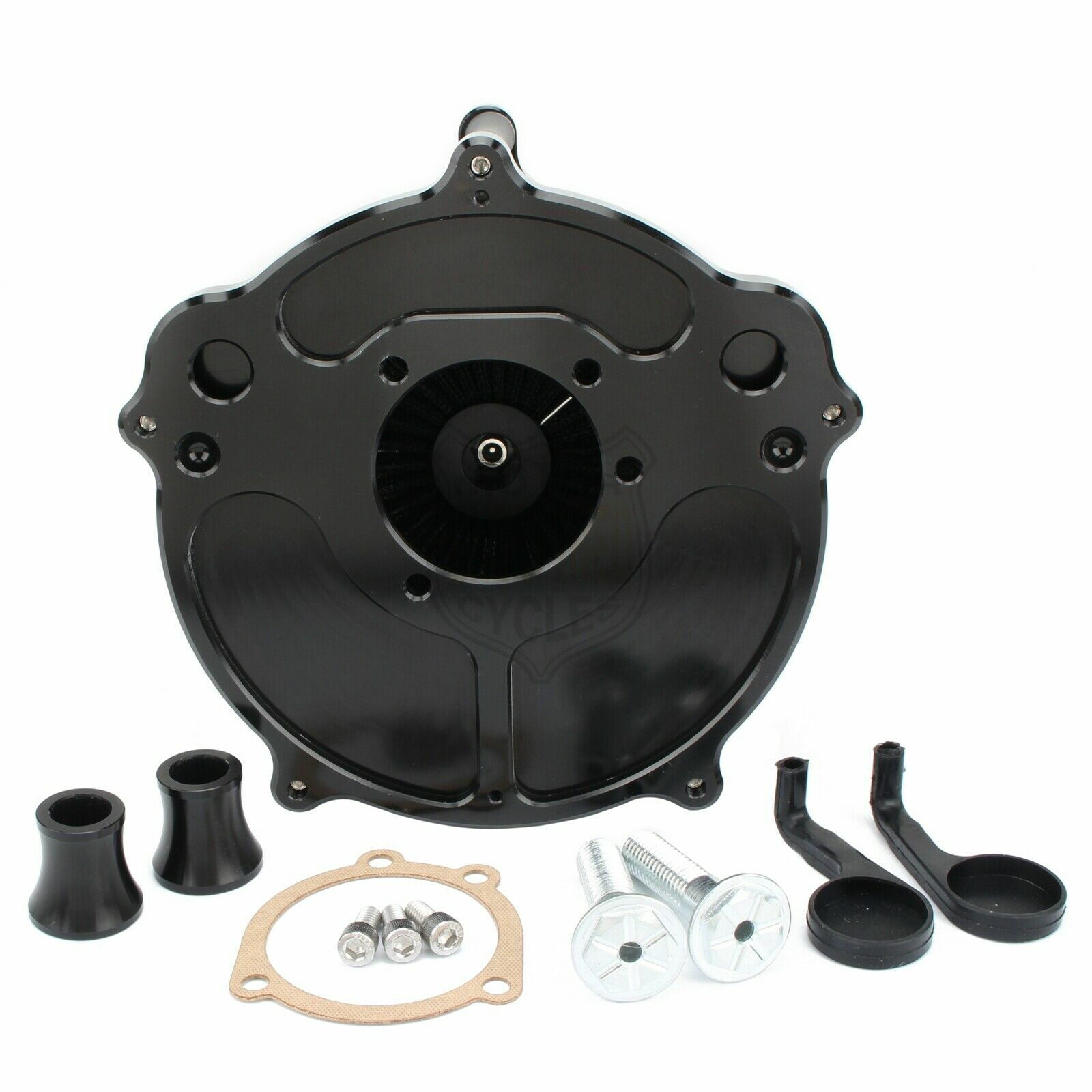 Black Spike Air Cleaner Intake Filters For Harley Sportster 883 XL883 1200 91-22