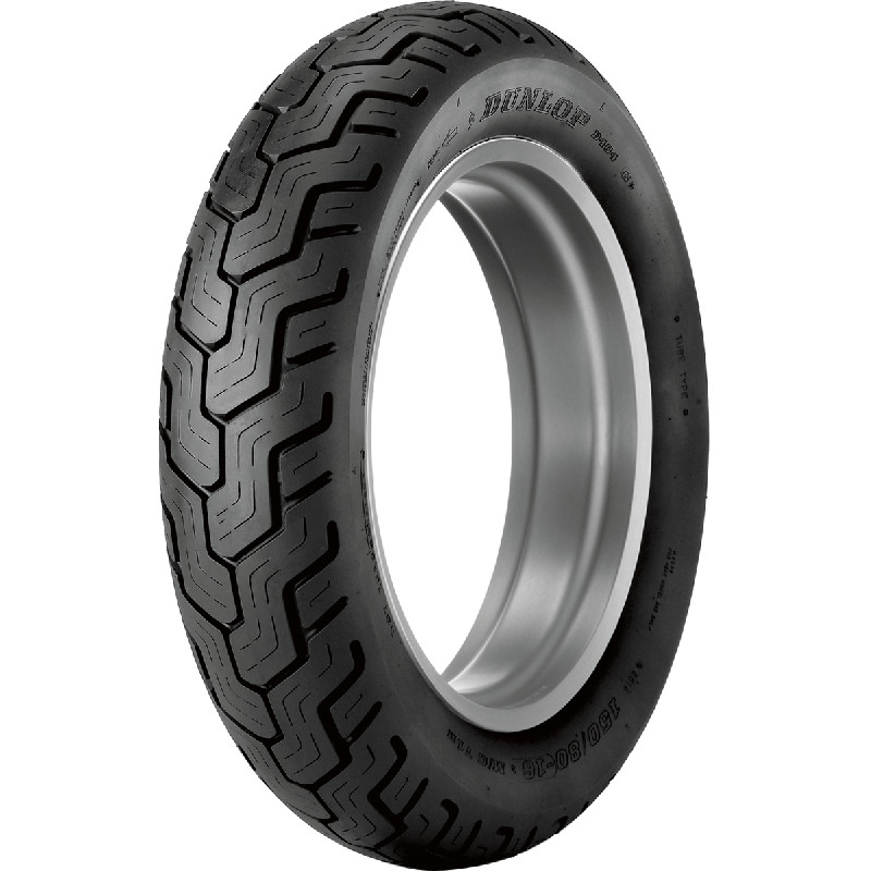 DUNLOP D404 130/90-17 Rear Cruiser Tire Tubeless Bias 45605542