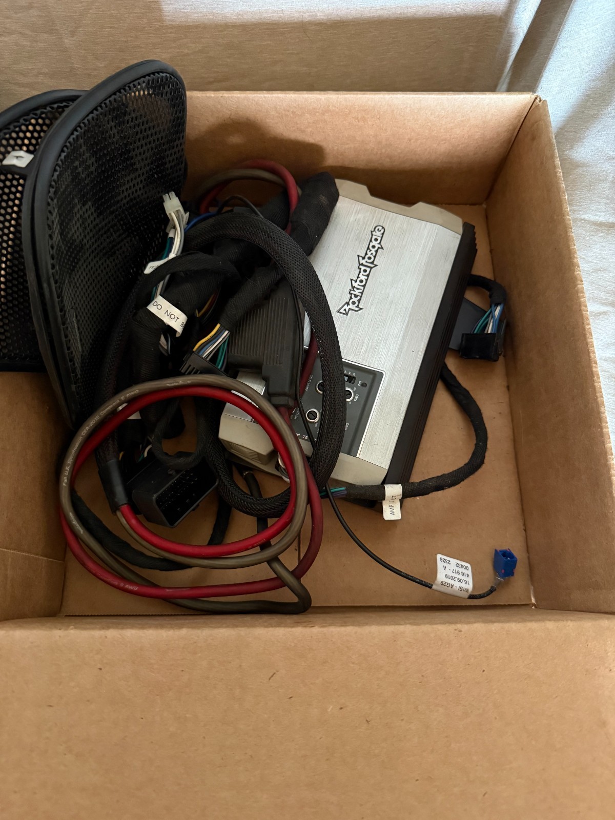 2015-2023 Road Glide Rockford Fosgate Amp and Speaker Combo