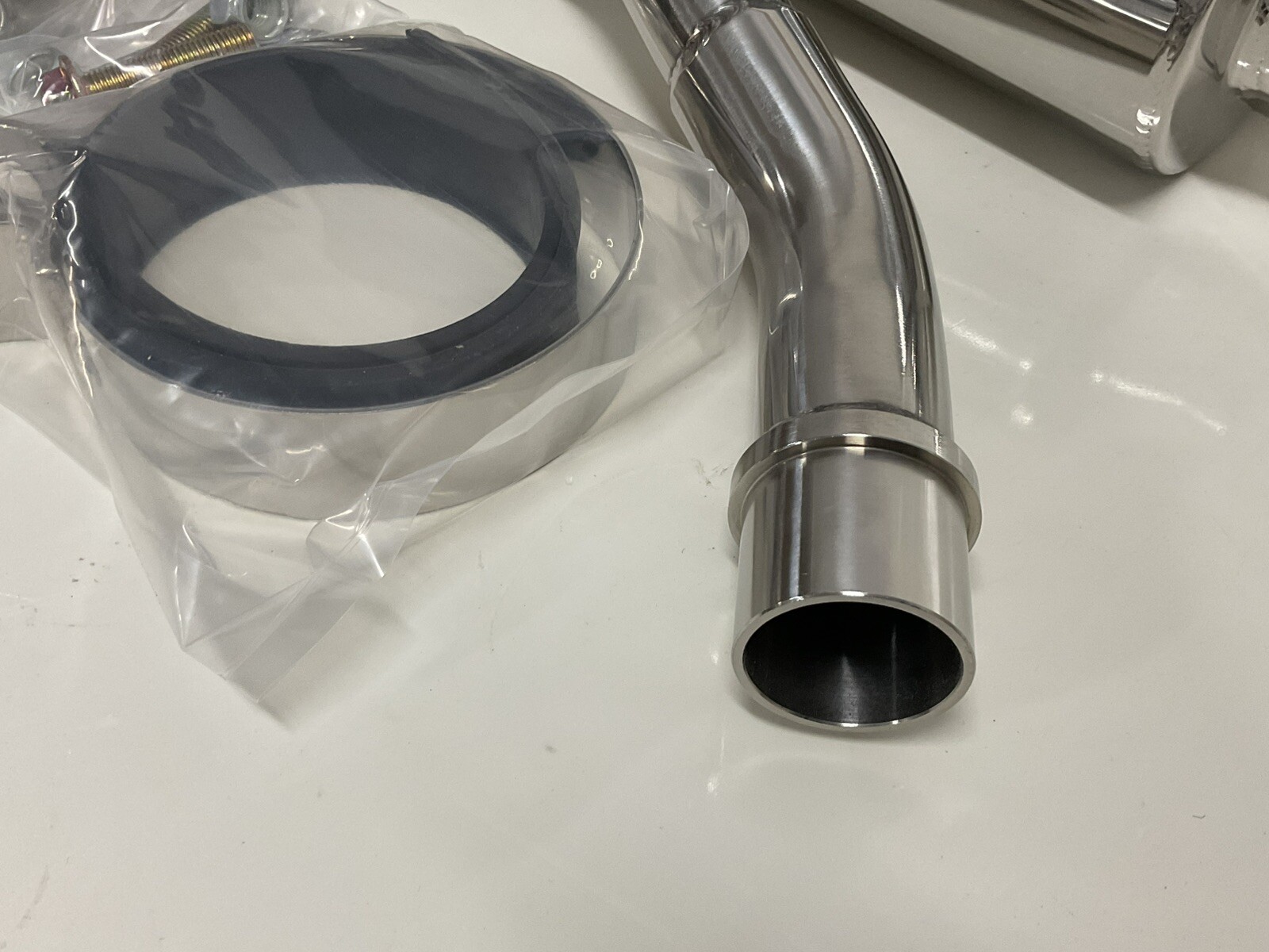 GY6 150cc Chuma 200cc EFI Welded Stainless Exhaust System CSRK Round