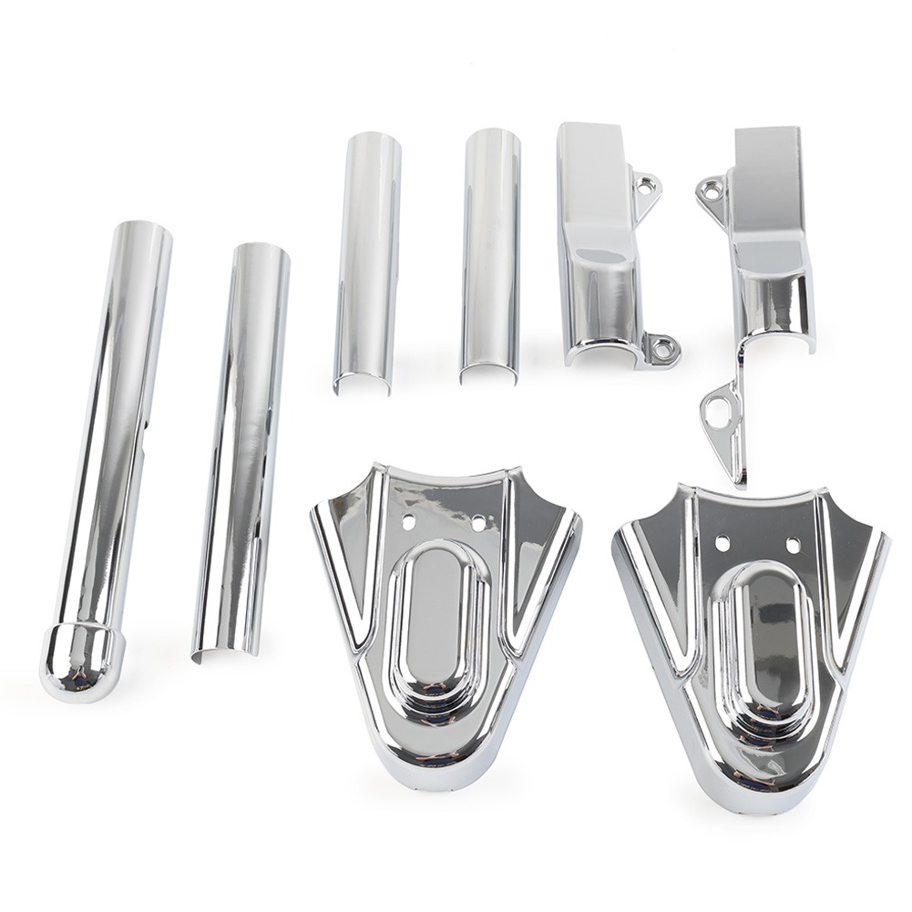 Rear Swingarm Covers Phantom Axle Covers Fit Harley Softail 2000-2007 Chrome