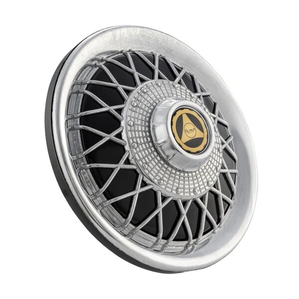 VESPA PX PE PK T5 TX 1977 TO 2016 BLACK CROSS SPOKE HUB CAP FOR 350 X 10 WHEELS