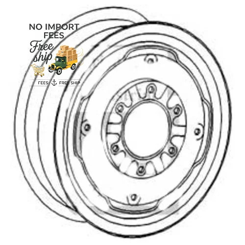 Rim Front Wheel 6LB x 15″ for John Deere? || Replaces OEM JD1091