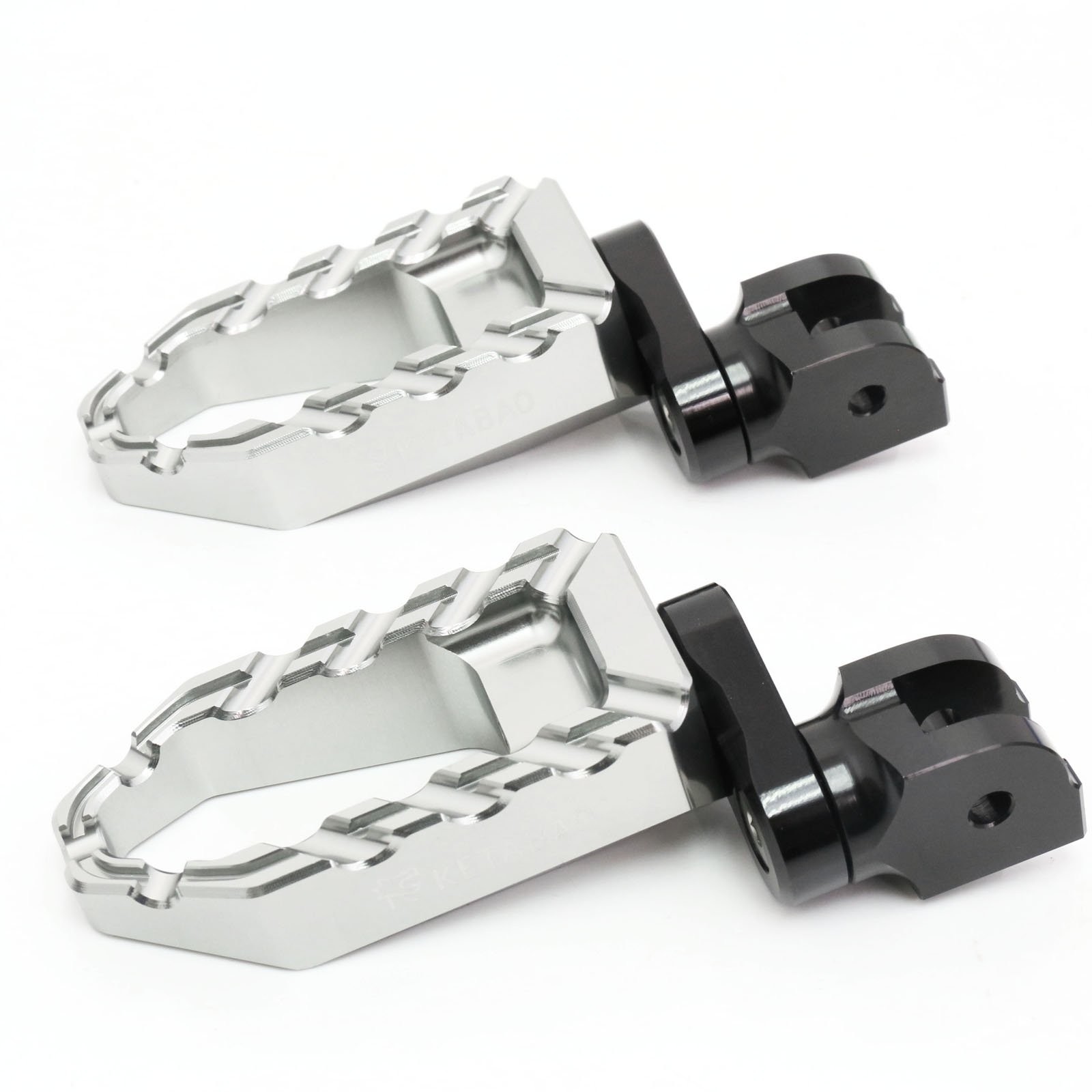 BUZZ 1.5 inch Lower Front Foot Pegs Titanium For BMW R nineT Urban G/S 17 18