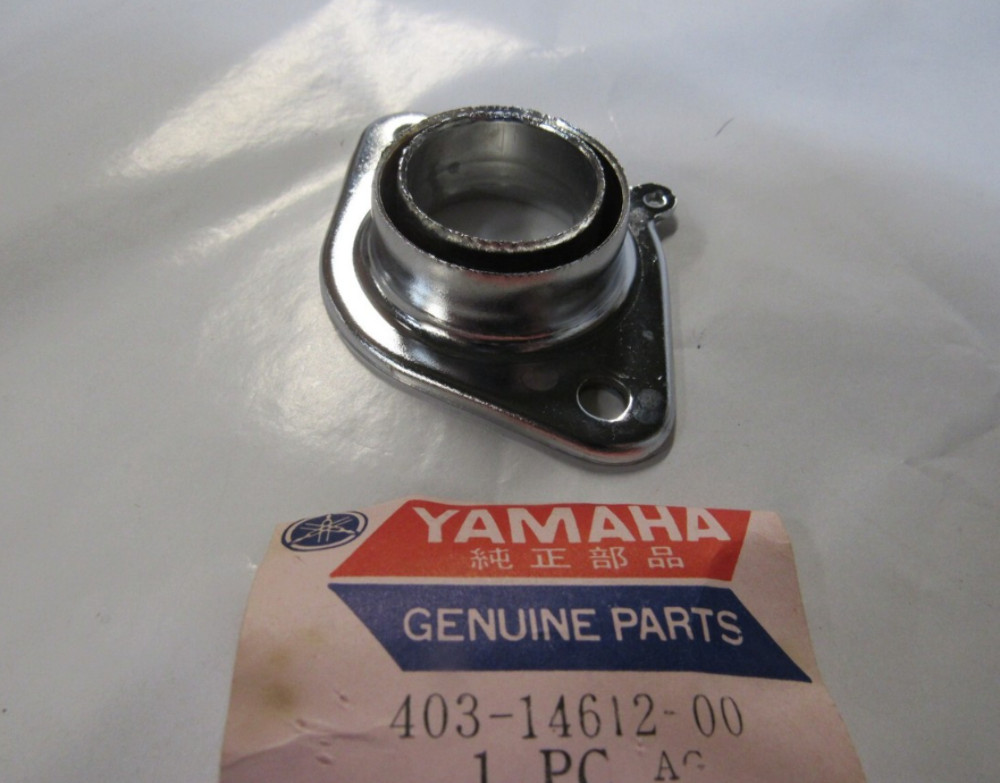 1974-1975 Yamaha MX100 OEM Exhaust Mounting Flange Ring Nut 403-14612-00