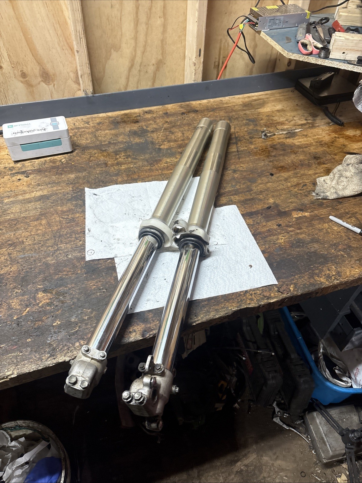1999 99-02 KX250 KX 250 Front Forks Fork Shock Absorber Suspension Spring Tube