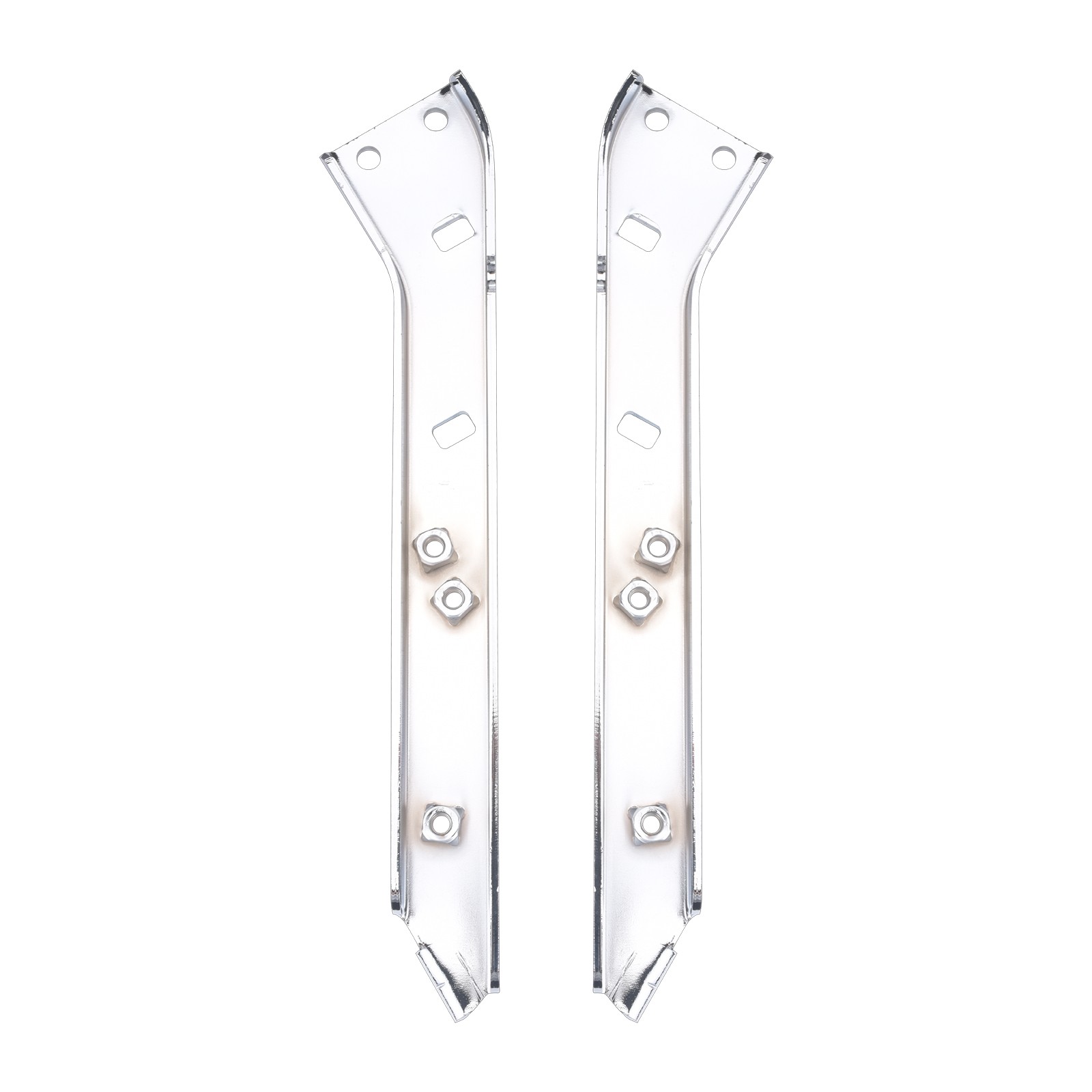 Chrome Saddlebag Rail Support Bracket Fits For Harley Touring Road Glide 85-08