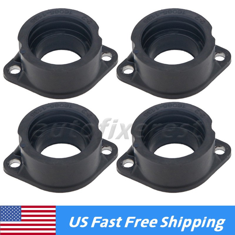 For Kawasaki KZ1000 Police Intake Manifold Boots 1982 1983 1984 1985 1986 – 2005