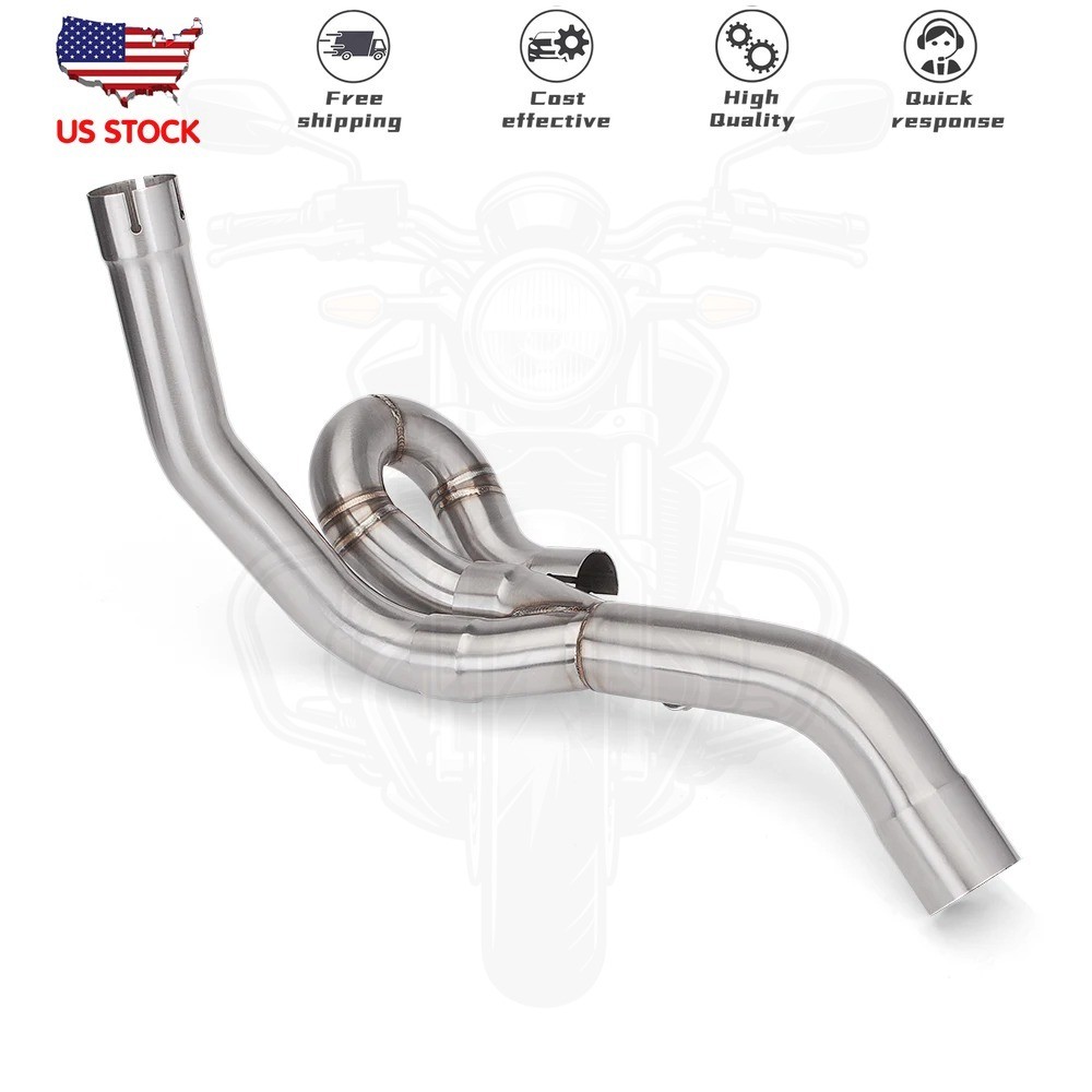 For Aprilia Shiver 750 / SL750 GT 2008-2017 Exhaust Middie Link Pipe Slip On