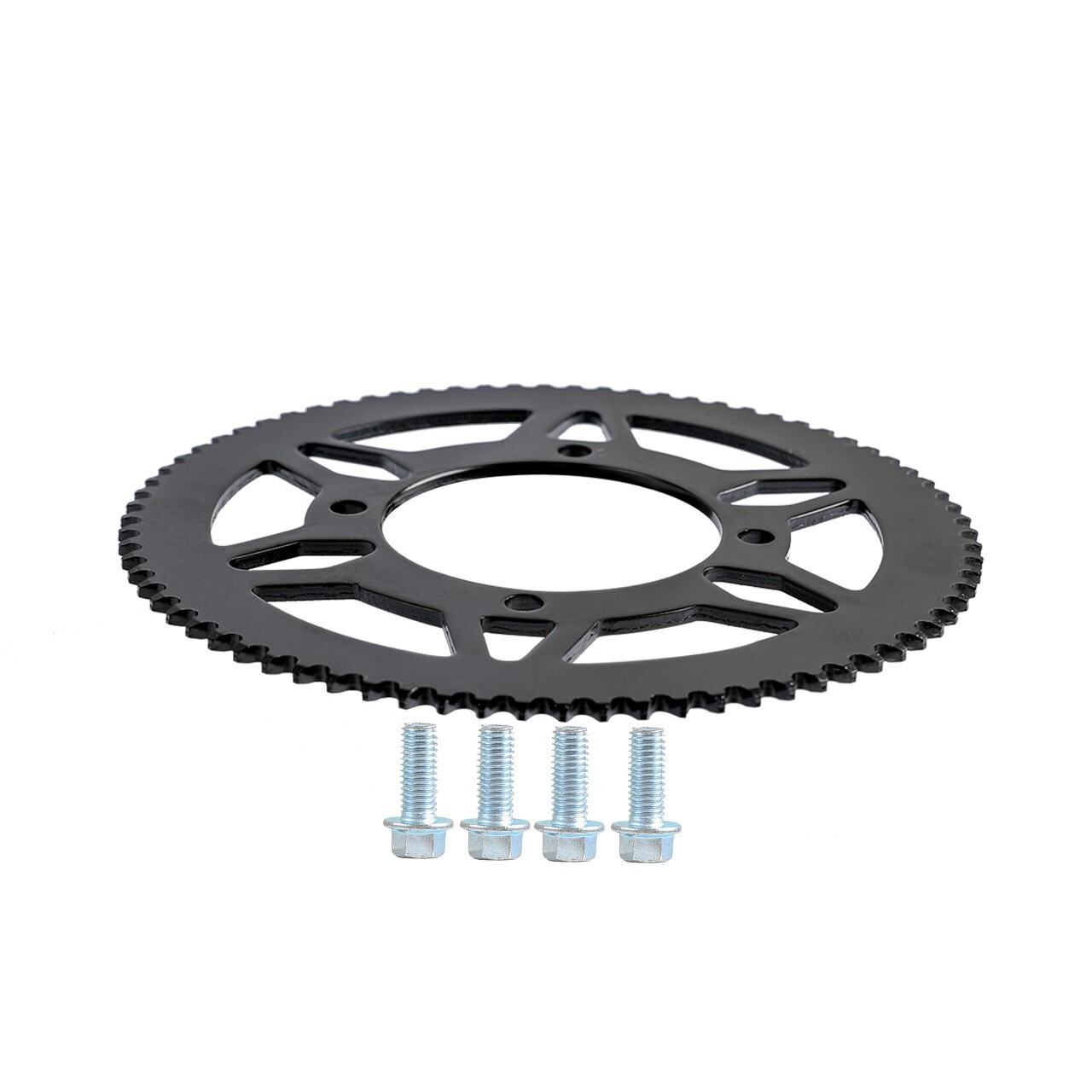 76T 76mm Rear Sprocket for 219H Driven Chain Karting E-bike Trikes Drift Go Kart