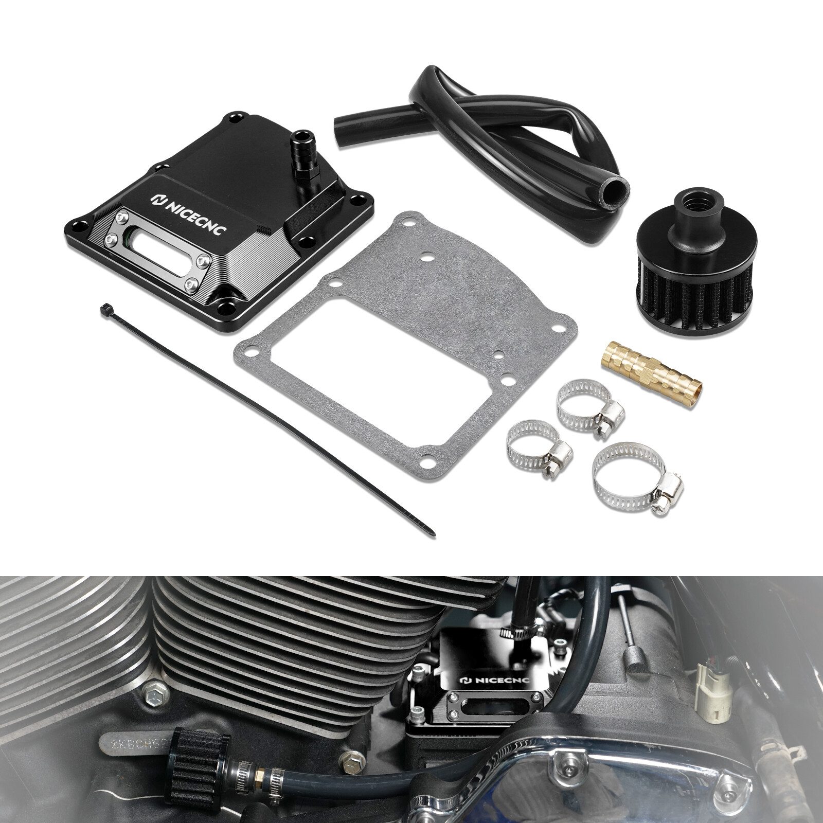 For Harley M8 CVO Tri Glide FLHTCUTGSE 2020-2022 Vented Transmission Top Cover