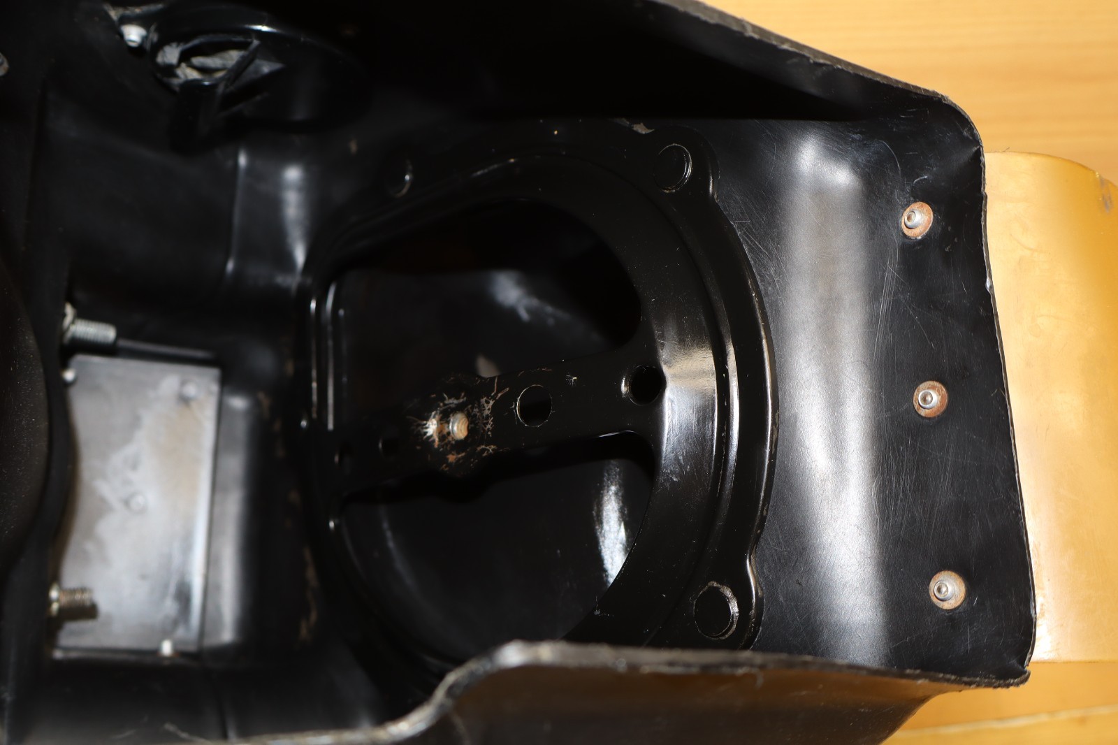 1990 1991 Kawasaki KX125 KX 125 Airbox Air Box Filter 11011-1336