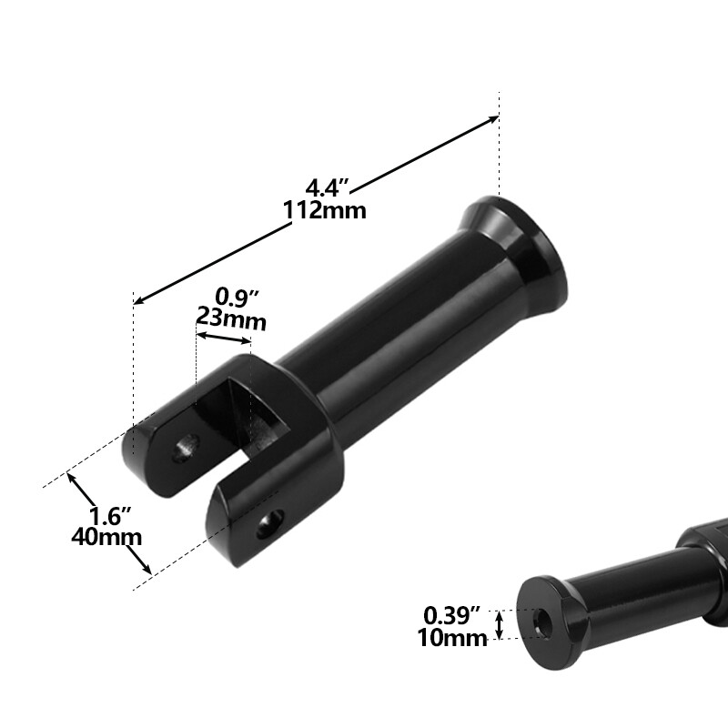 Passenger Foot Peg Support Mount Kit Fit For Harley Softail 2018-2025 2023 2024
