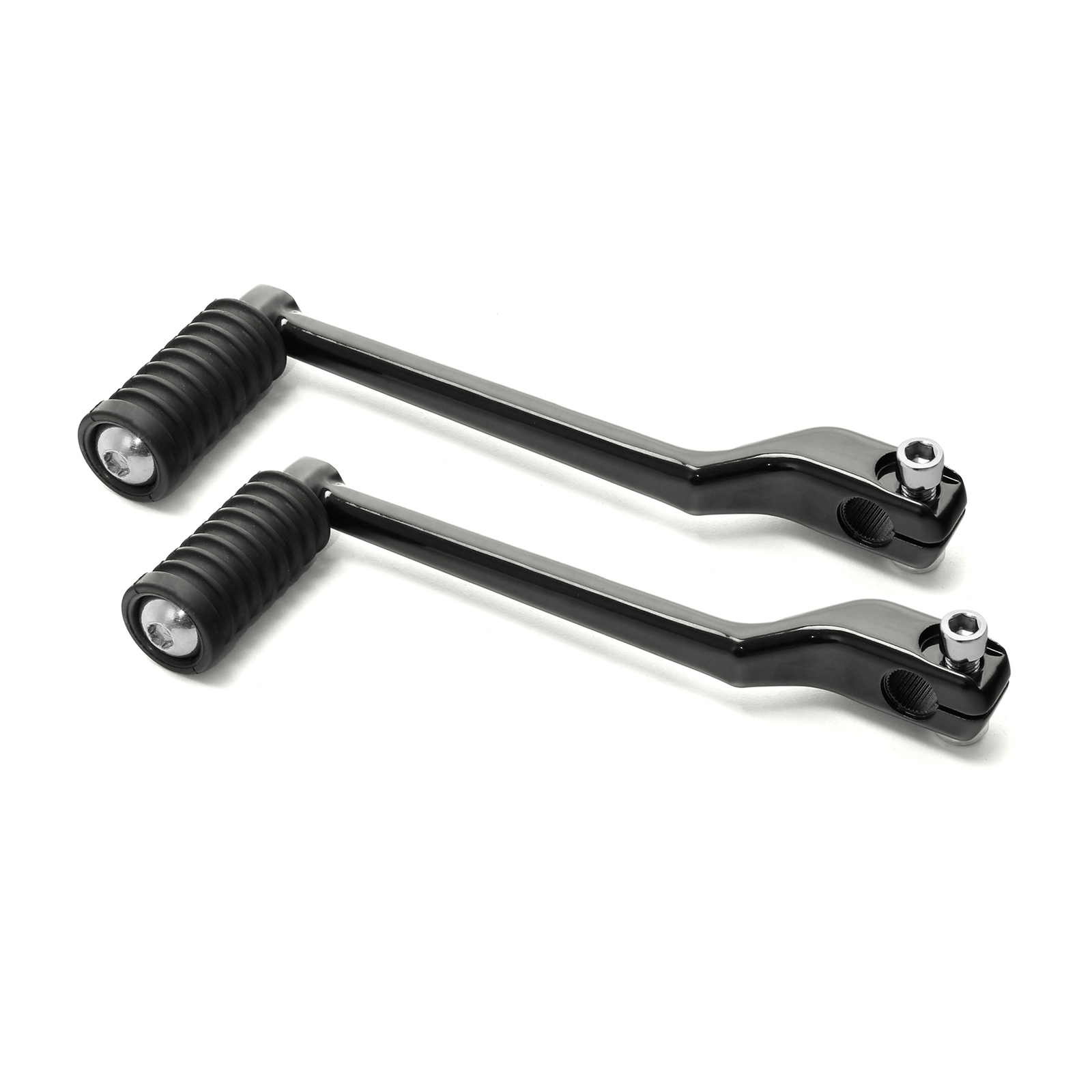 Left Front & Rear Heel Toe Shift Lever Pedal Fits For Harley FL Softails 1986-UP