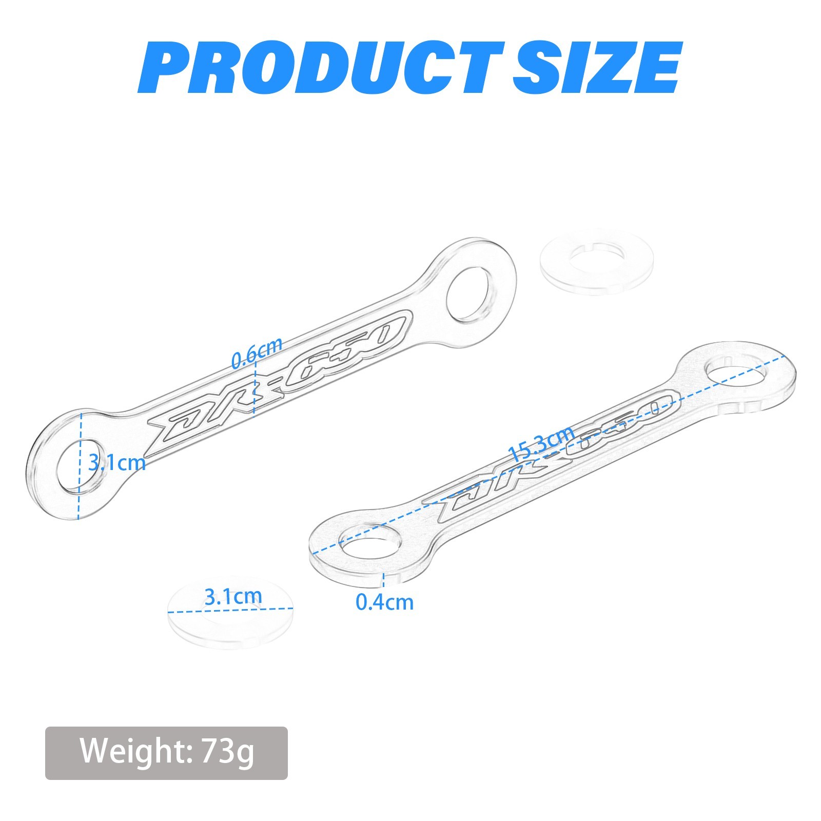 Gold 3D DR650 Rear Suspension Lowering Link For SUZUKI DR650/S/SE 1996-2025