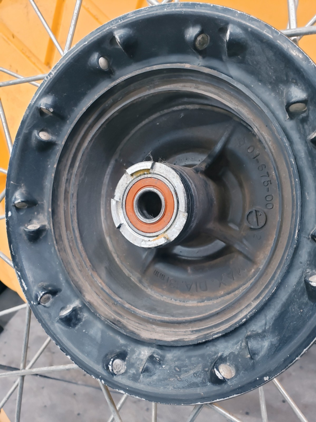 1984-87 Honda OEM XL250R XL250 XL 250 R Front Wheel Rim (21 x 1.60)