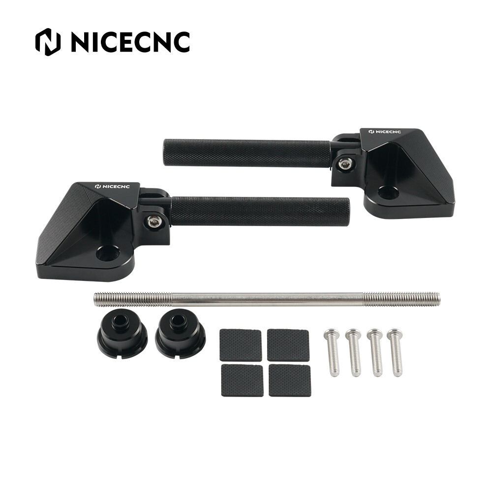 NICECNC Highway Foot Pegs Pedal Footrest For Yamaha YW125/BWS 125 ZUMA 125 16-21