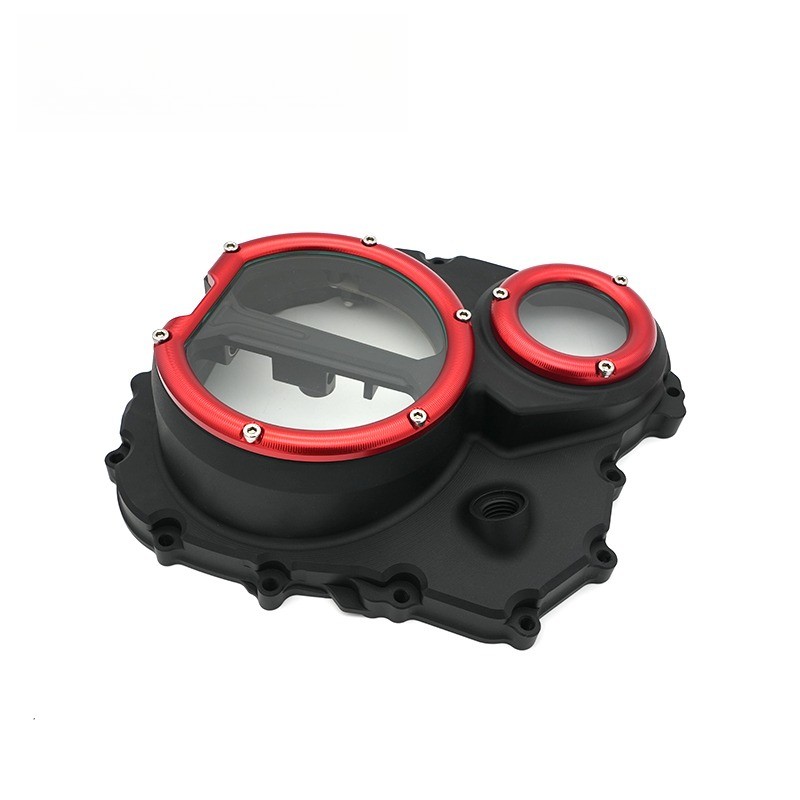 AOTWTR Transparent Engine Crankcase Stator Clutch Cover For QJMOTOR SRK 800 RR