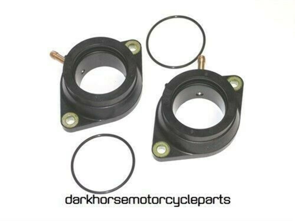 2x Carburetor Intake Manifold Boots Yamaha XVS1100 V-Star Custom 99-09 #11-6090