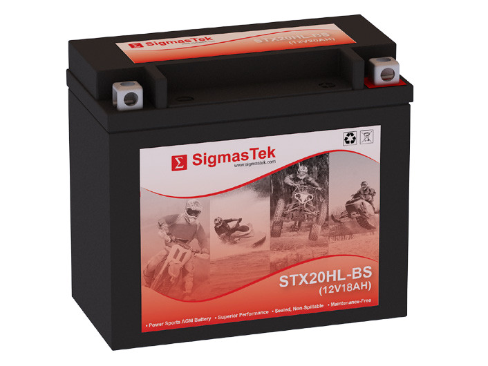 Deka ETX20L Battery (Replacement) by SigmasTek (310 CCA)