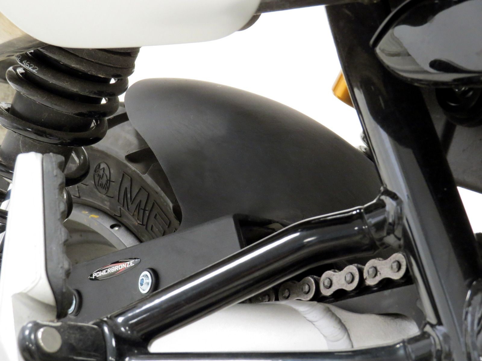Triumph Scrambler 1200XE 19-2026 Matt Black Rear Hugger by Powerbronze