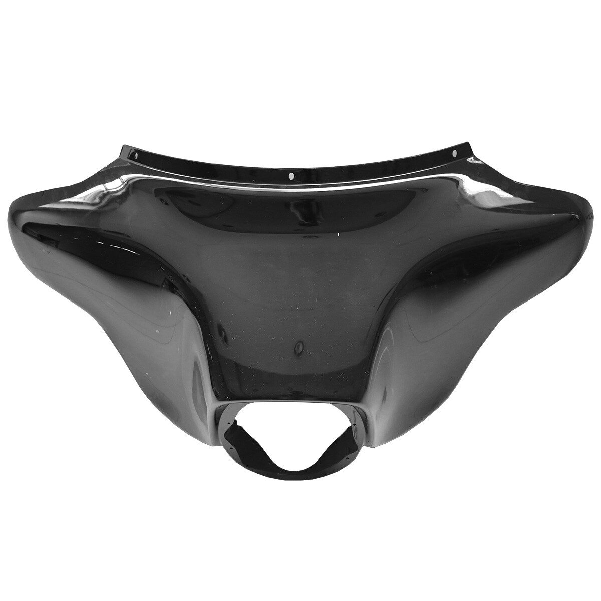 Vivid Black Front Batwing Outer Fairing Fits For Harley Touring FLHT FLHX 96-13
