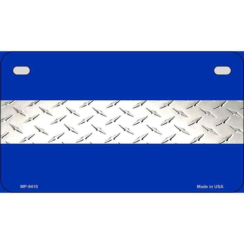 EMS Diamond Novelty Motorcycle License Plate Tag