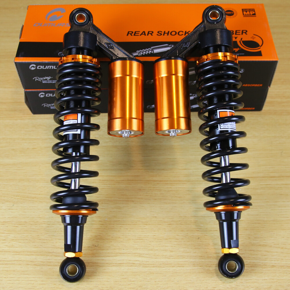 13.5″ 340mm Shocks Absorbers Suspension Universal Fit For Harley Touring Dyna