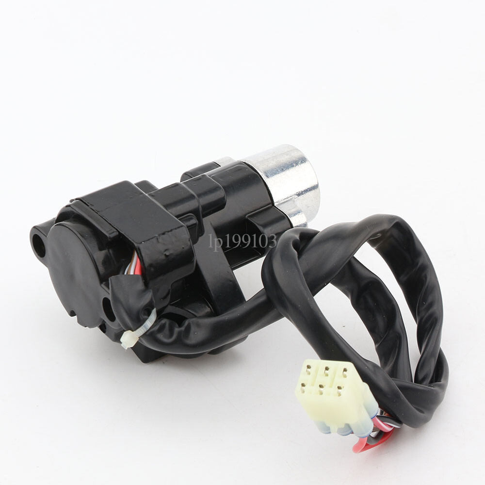 Motorcycle Aluminum Plastic Ignition Switch w/2Keys for For Suzuki GSXR 600 750