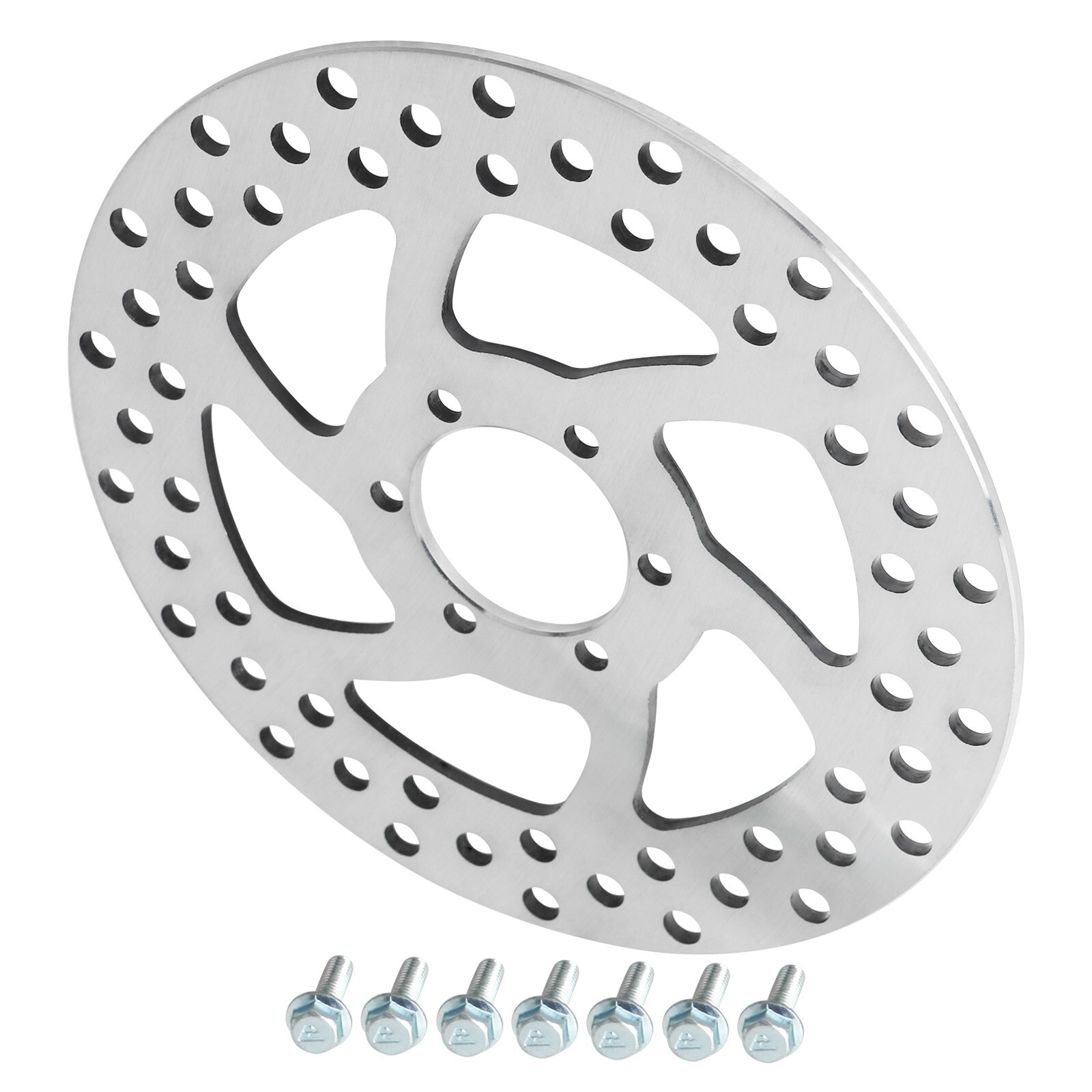 170mm 6 holes Brake Disc Rotor w/bolts for Harley Electric Scooter Motorcycle