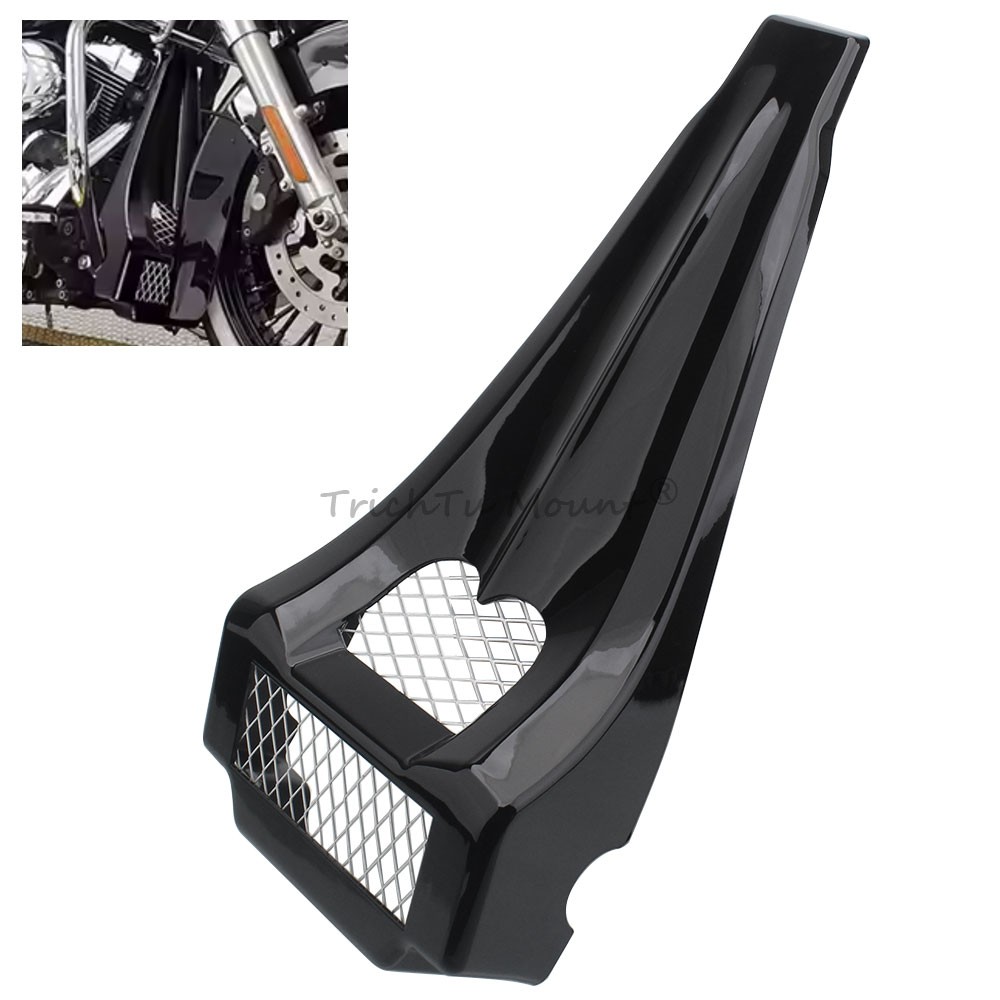 Front Chin Spoiler Radiator Grill For Harley Electra Glide Ultra Classic 97-13