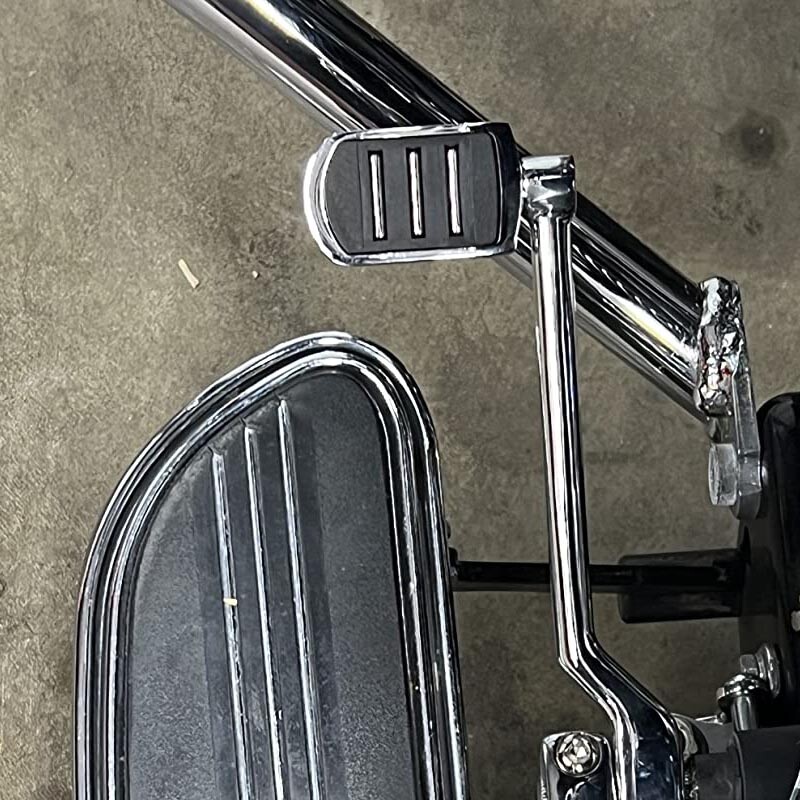 2x Chrome Gear Heel Toe Shift Lever Shifter Pegs Fit For Road King Glide Softail