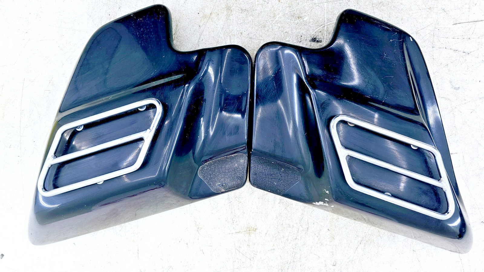 2000 HARLEY ELECTRA GLIDE Black Left Right Side Cover Fairing Cowl Panel OEM