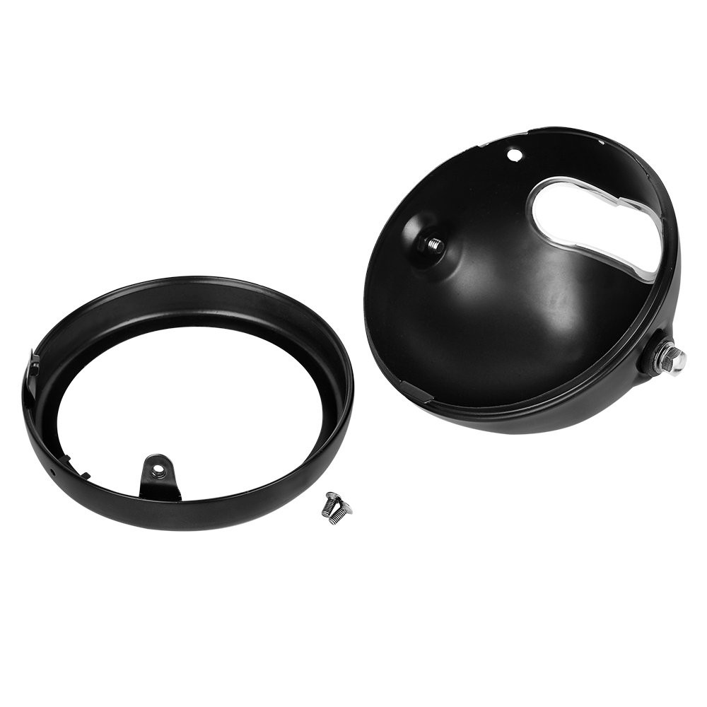 5-3/4″ 5.75inch Motorcycle LED Headlight Mount Housing Bucket Bracket For Bike