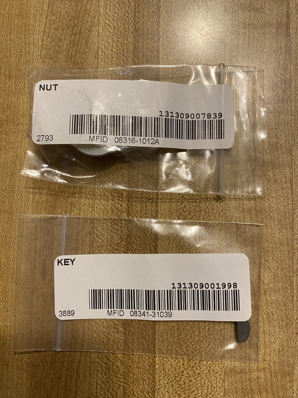 OEM Suzuki Flywheel Nut & Woodruff Key For 2017-2022 RMZ450 / 2016-2022 RMZ250