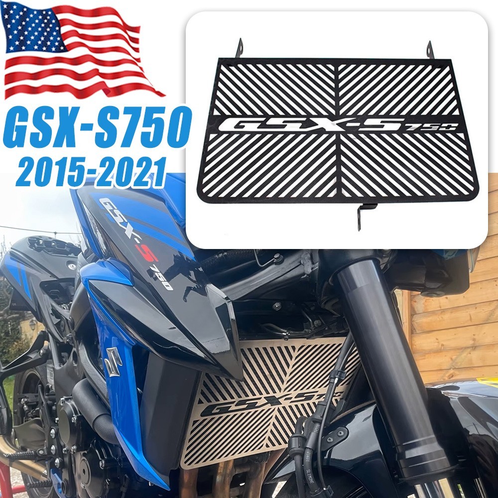 Motorcycle Radiator Guard Cover Protector For Suzuki GSXS750 GSX-S750 2015-2021