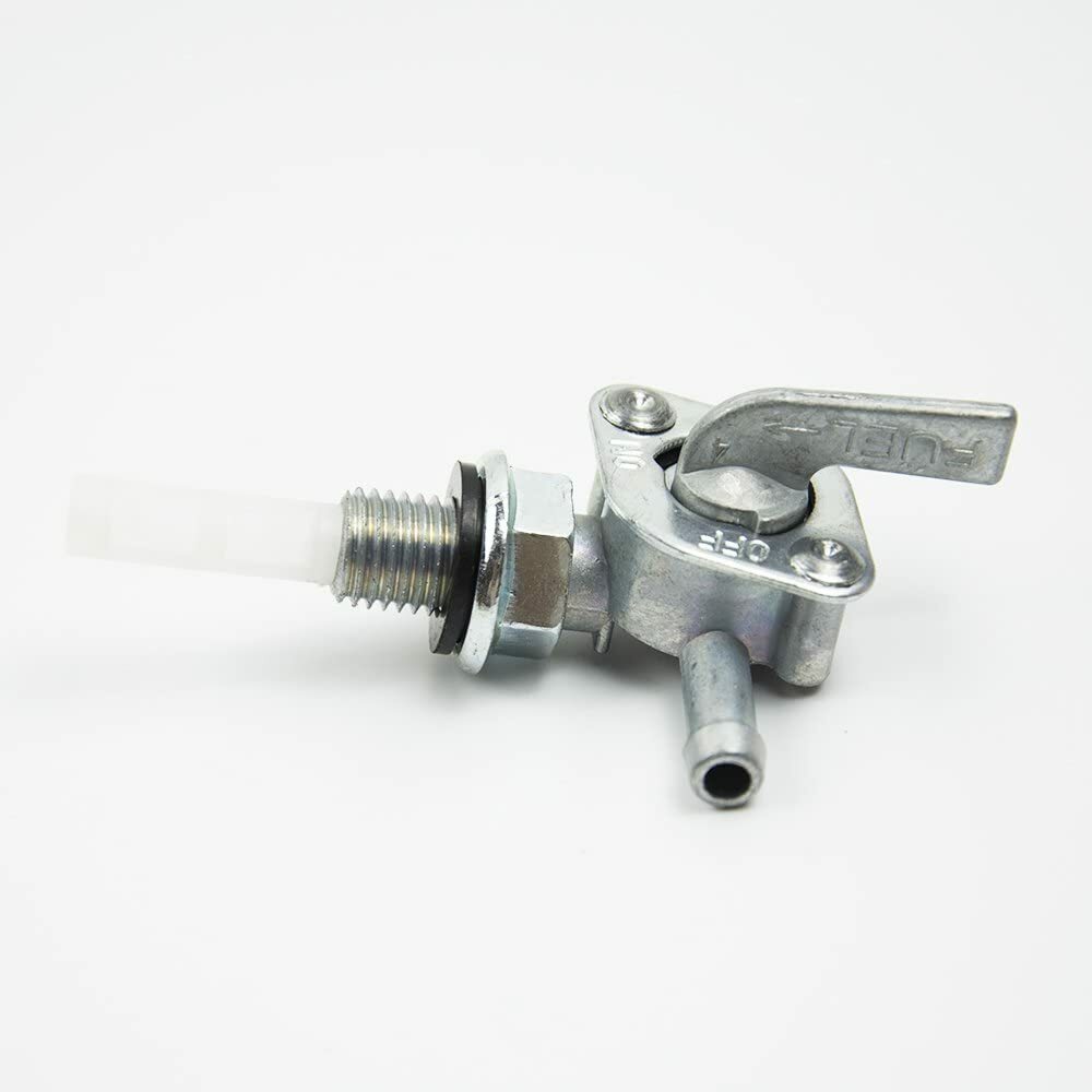 Fuel Gas Petrol 6mm 1/4″ Shutoff Valve Petcock 10mm x 1.25mm Pitch Male Thread