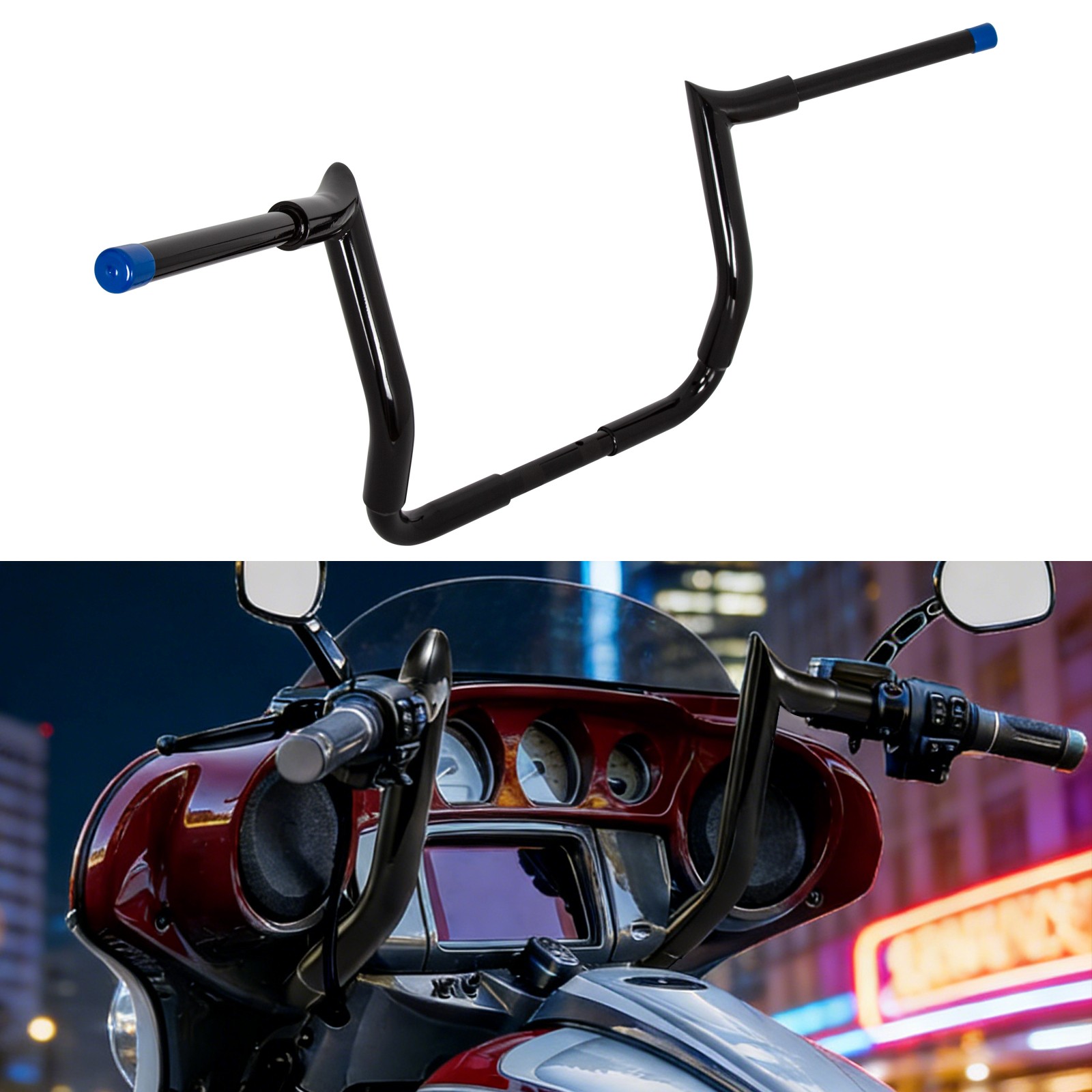 16” Handlebar for Harley Davids CVO STREET GLIDE，TRIGLITDE，Street Glide 2024+