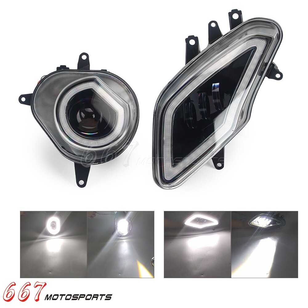 New Brighter Motorcycle LED Headlight Assembly w/ DRL For BMW S1000RR 2009-2014